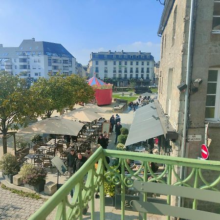 Studio Balcon De La Place Dinan Esterno foto