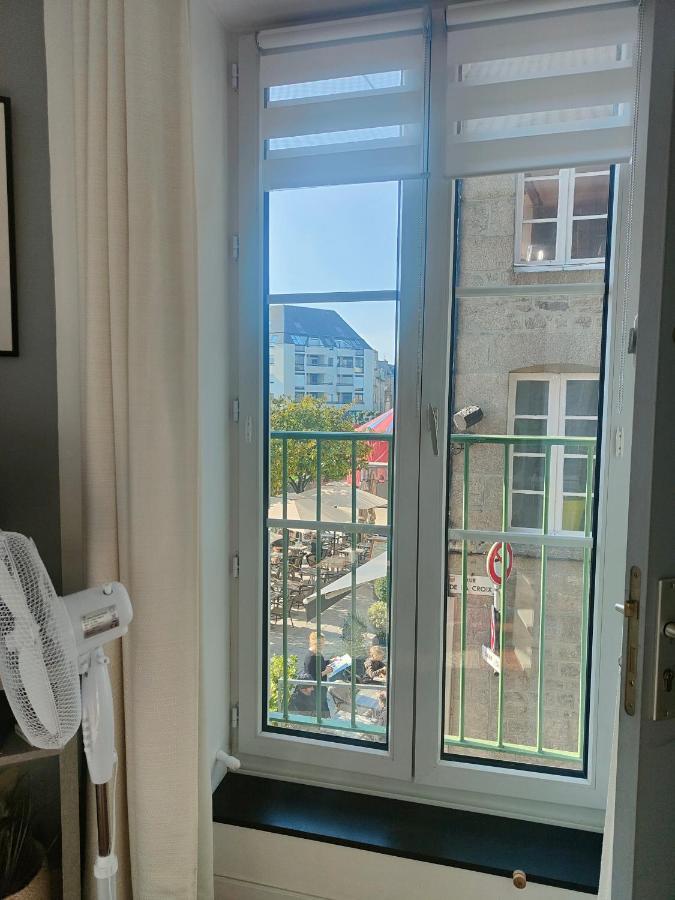 Studio Balcon De La Place Dinan Esterno foto